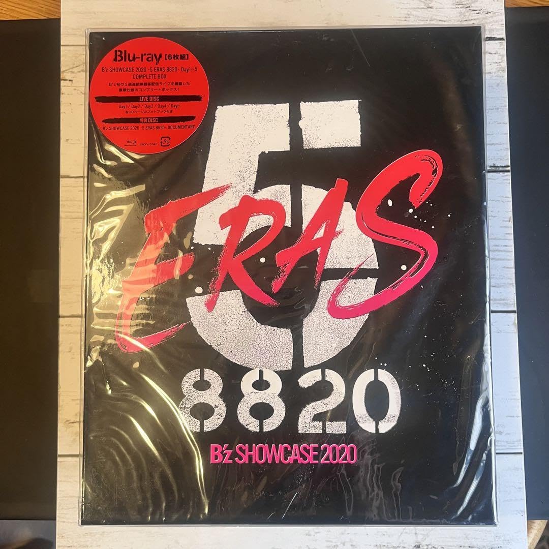 B'z　5ERAS　8820 B'zSHOWCASE2020　Blu-ray Amazon.com: B'z SHOWCASE 2020-5 ERAS 8820- Day5 (Blu-ray